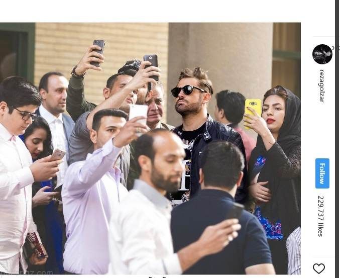 نگاهی به صفحات پربازدید اینستاگرام ستاره ها