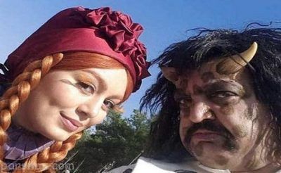 عجیب ترین گریم ها روی صورت بازیگران ایرانی عجیب ترین گریم ها روی صورت بازیگران ایرانی