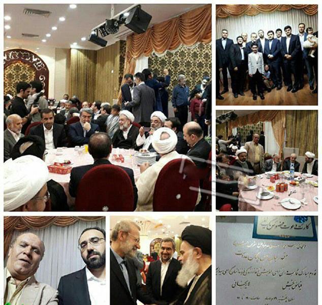 عکس های مراسم عروسی پسر علی لاریجانی