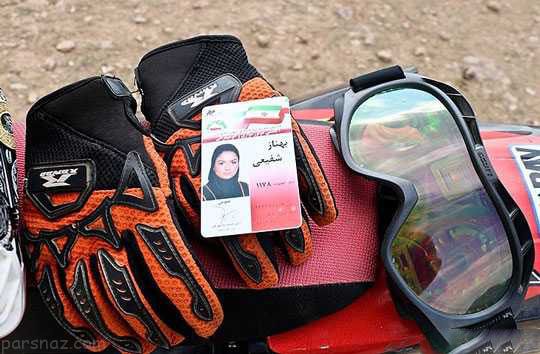 گفتگو با بهناز شفیعی دختر قهرمان موتور سواری ایران
