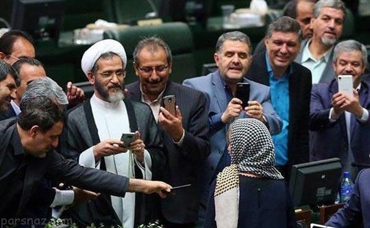 سلفی نمایندگان مجلس با موگرینی جنجالی شد