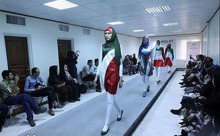 فشن شو ایرانی و مدل های با ساپورت تنگ در حضور مردان