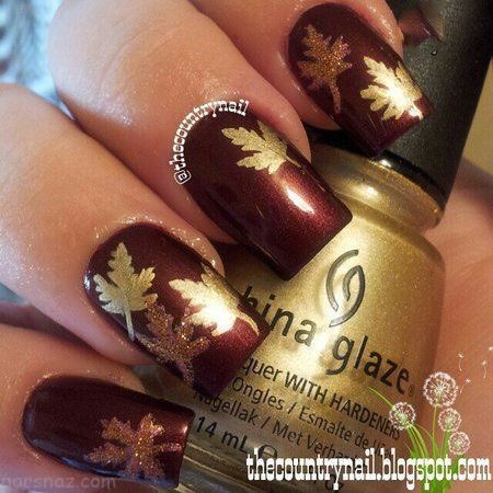 جذاب ترین مدل های لاک ناخن با طراحی پاییزی جذاب ترین مدل های لاک ناخن با طراحی پاییزی