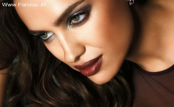 مدل آرایش و میکاپ صورت ایرینا شایک مانکن روسی