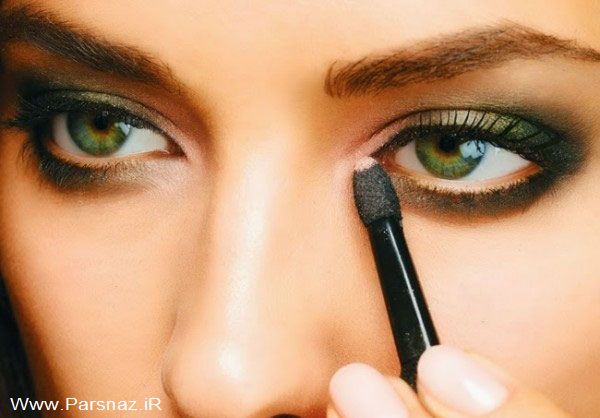 مدل آرایش و میکاپ صورت ایرینا شایک مانکن روسی