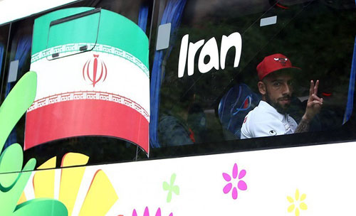 عکسهای جالب از فوتبالیستهای تیم ملی ایران در برزیل