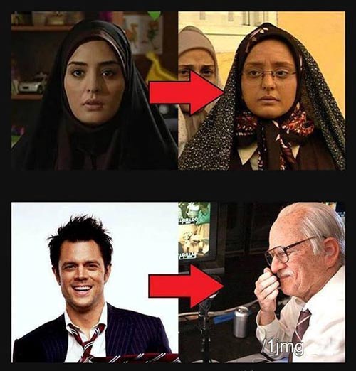 انتقادی در مورد تفاوت گریم در سریال های ایرانی تا خارجی