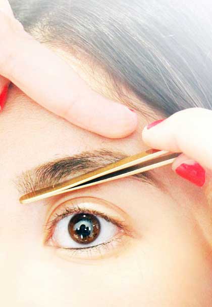 آموزش تصویری برداشتن ابرو به روش حرفه ای