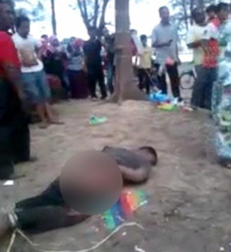 این خانم به خاطر تجاوز به دخترش این مرد را مجازات کرد