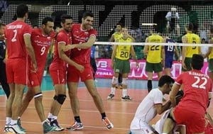 پیروزی شگفت انگیز والیبال ایران مقابل برزیل +عکس