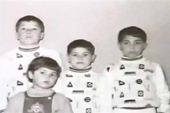 عکس آلبومی علی دایی در 5 سالگی