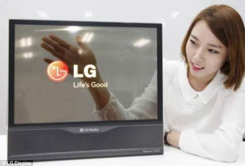 شاهکار LG در صفحه های نمایش تاشو +عکس