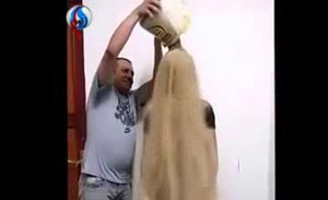 جا به جایی چالش سطل آب یخ به سطل شن سوژه شد + عکس