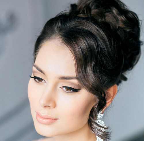 مدل های زیبا از شینیون موی عروس