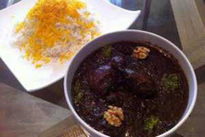 دستور پخت خورش فسنجان با قارچ