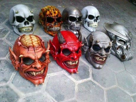 کلاه کاسکت های شیطانی وحشتناک + عکس کلاه کاسکت های شیطانی وحشتناک + عکس