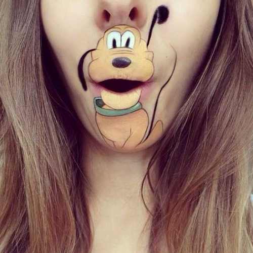 عکس های دیدنی از نقاشی روی لب بسیار خلاقانه