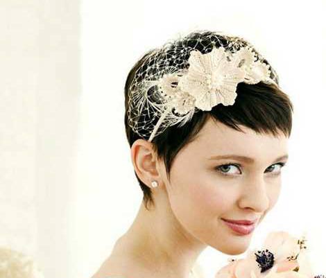 جدیدترین مدل موی کوتاه ویژه عروس