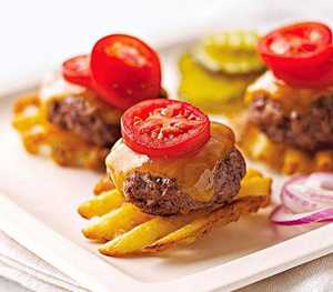 دستور تهیه سیب زمینی برگر خوشمزه