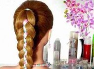 آموزش گام به گام و تصویری بافت مو دخترانه با ربان
