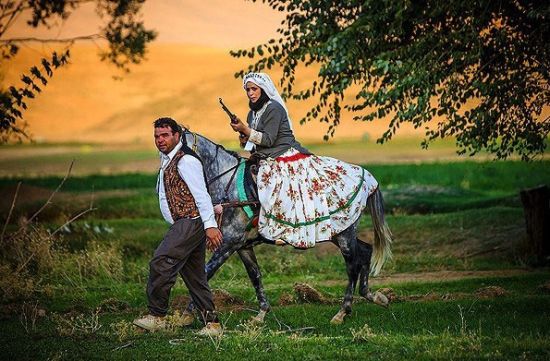 عکس های دیدنی از زندگی عشایر در چادگان اصفهان