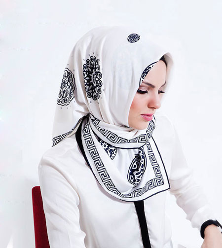 مدل های شیک و جدید شال و روسری برند ترکیه