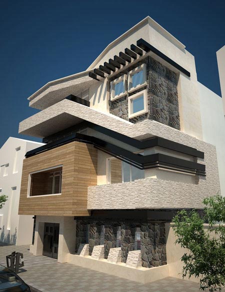 زیباترین نماهای خانه ها