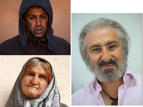 11 گریم سنگین و عجیب بازیگران سینمای ایران +تصاویر