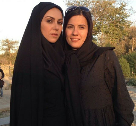 عکسهای جدید پشت صحنه سریال پرده نشین