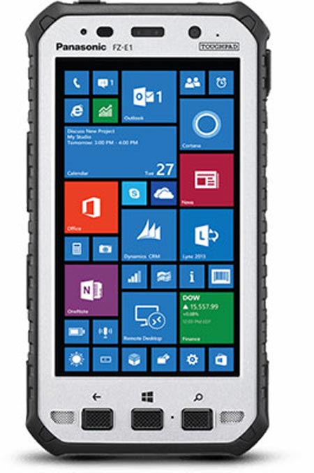 تبلت ضد آب و ضربه Panasonic +عکس