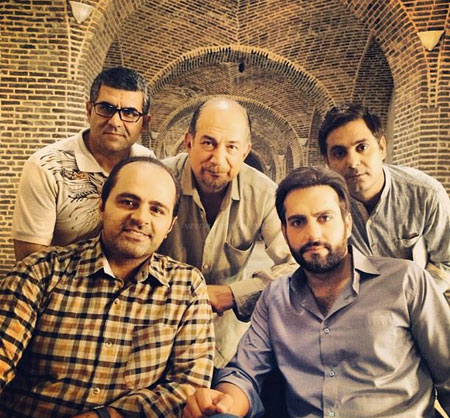 عکسهای جدید پشت صحنه سریال پرده نشین