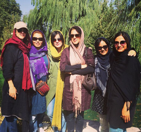 عکسهای جدید پشت صحنه سریال پرده نشین