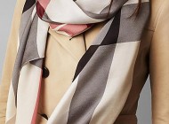 انواع مدل های جدید شال و روسری Burberry
