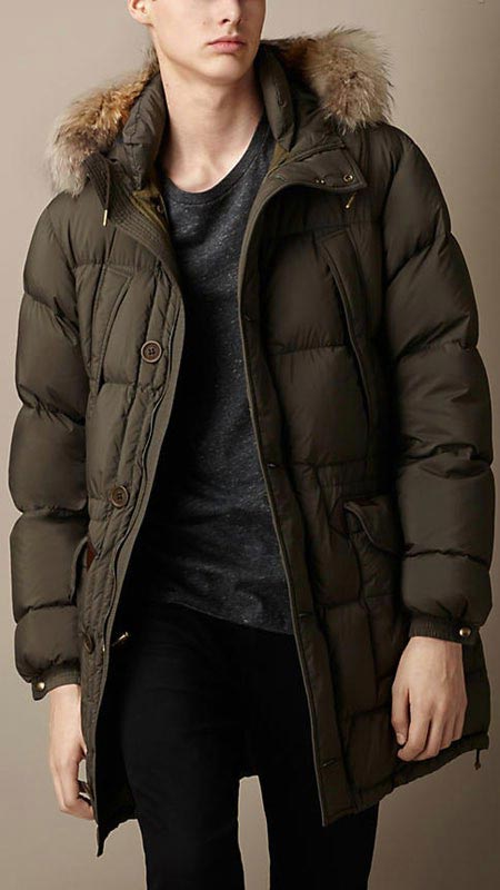 انواع مدل های جدید کت مردانه Burberry زمستان 2015