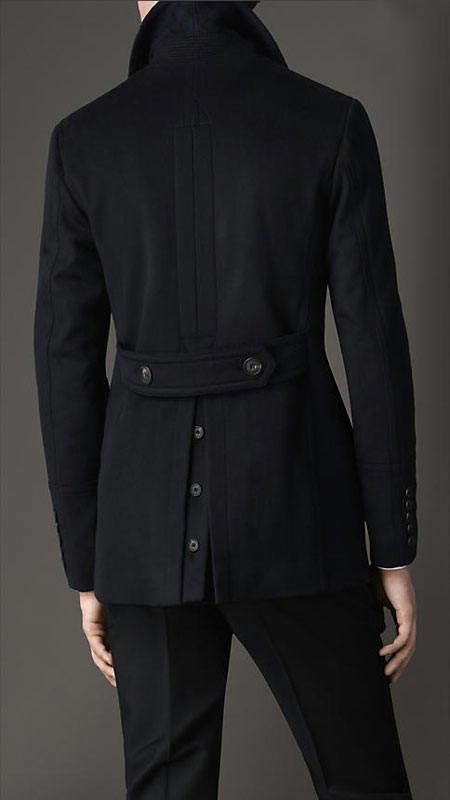 انواع مدل های جدید کت مردانه Burberry زمستان 2015