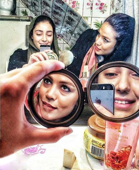 عکس چهره های جنجالی در شبکه‌ های اجتماعی