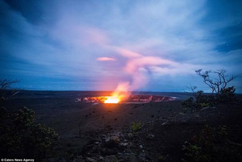 عکس های جالب و دیدنی از فوران آتشفشان Kilauea