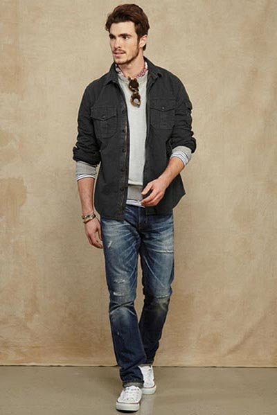 انواع مدل های جدید لباس مردانه برند American Eagle