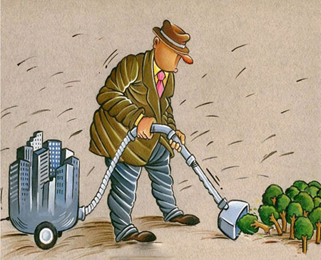 سری جدید کاریکاتور محیط زیست