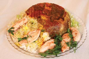 نحوه پخت ته چین عربی
