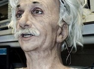 روبات انسان نمای انیشتن کاملا زنده (+عکس)