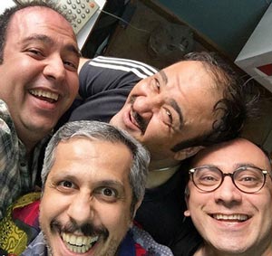 عکس های جالب و دیدنی پشت صحنه سریال در حاشیه