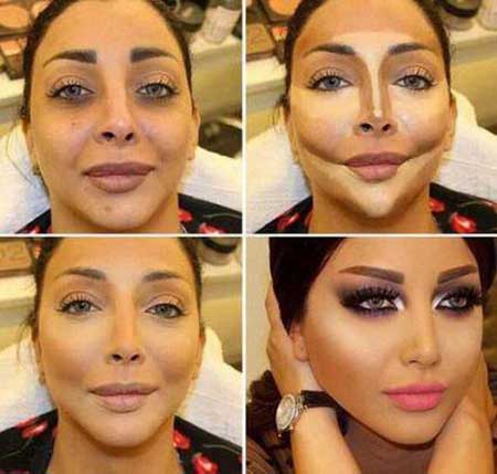 آموزش گریم حرفه ای به صورت مرحله ای