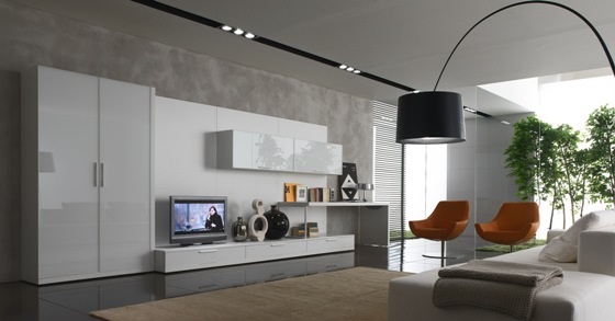 میز های LCD شیک طرح MDF و lETRON