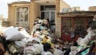 خانه ای که بیش از 100 تن زباله در خود جای داده