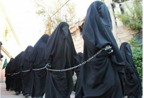 حرمسرای ابوبکر البغدادی خلیفه داعش با زنان بسیار زیبا