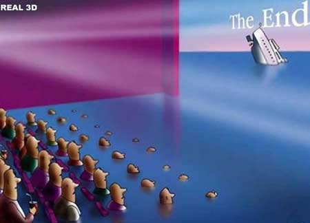 کاریکاتورهای زیبای مفهومی از اجتماع