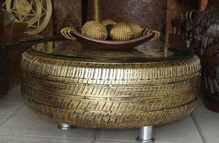 ایده های استفاده از لاستیک های فرسوده ماشین