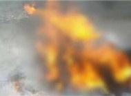 پسر بیرحم پدرش را جلوی چشم خانواده به آتش کشید + عکس