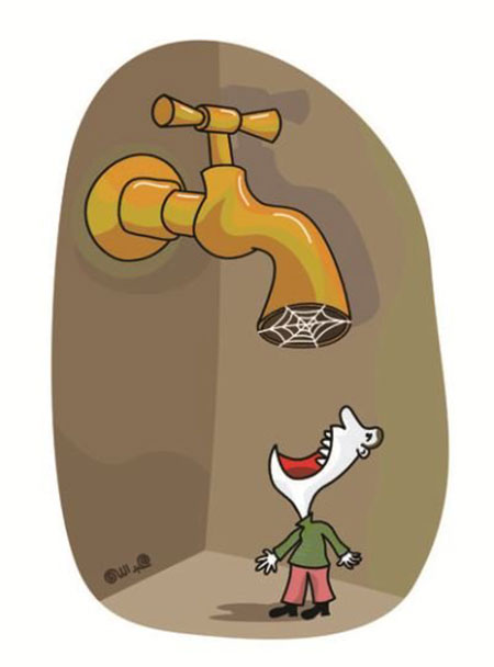 سری جدید کاریکاتور محیط زیست و کم آبی